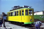 Arrivée de la motrice n° 74 sur la ligne touristique - 1995